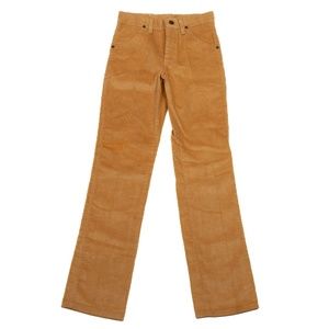 Vintage 1970s Wrangler Corduroy straight leg pants Boys student Siz3 26X30
